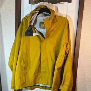 REI Men's Mustard Raincoat